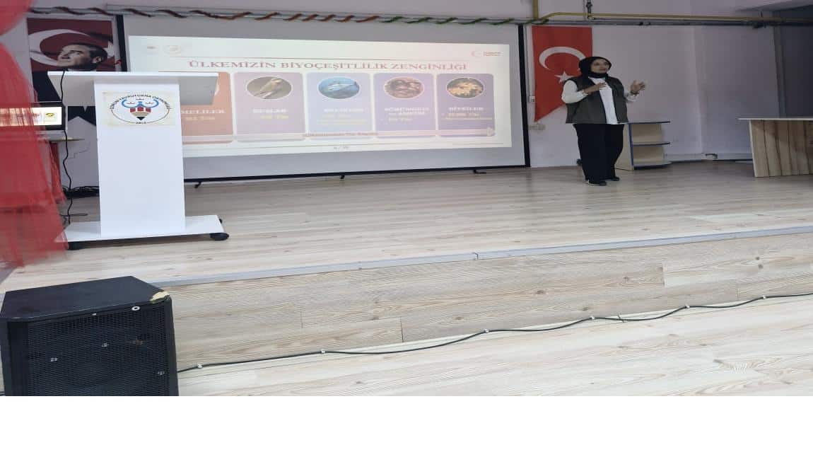 Corum Doğa Koruma ve Milli Park Öğrencilerimize Seminer verdi
