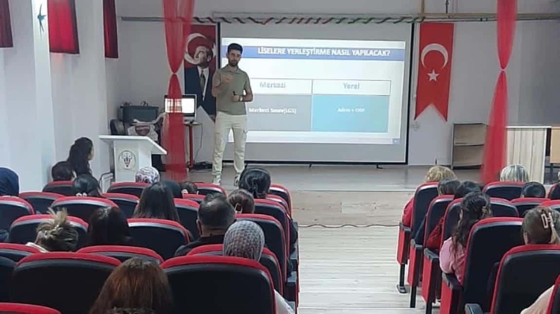 2025-2026 Eğitim Öğretim Yılı LGS Bilgilendirme Toplantısı